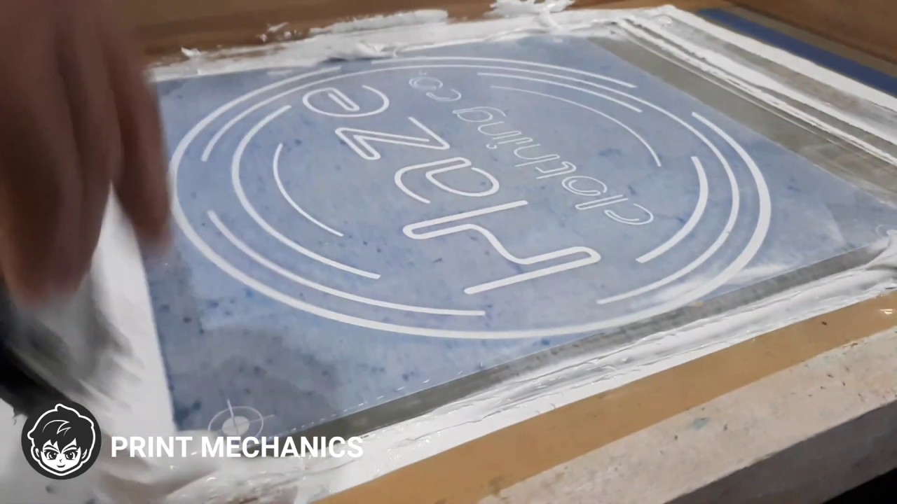 SILKSCREEN PRINTING TIME LAPSE 03 \ SCREEN LIFE