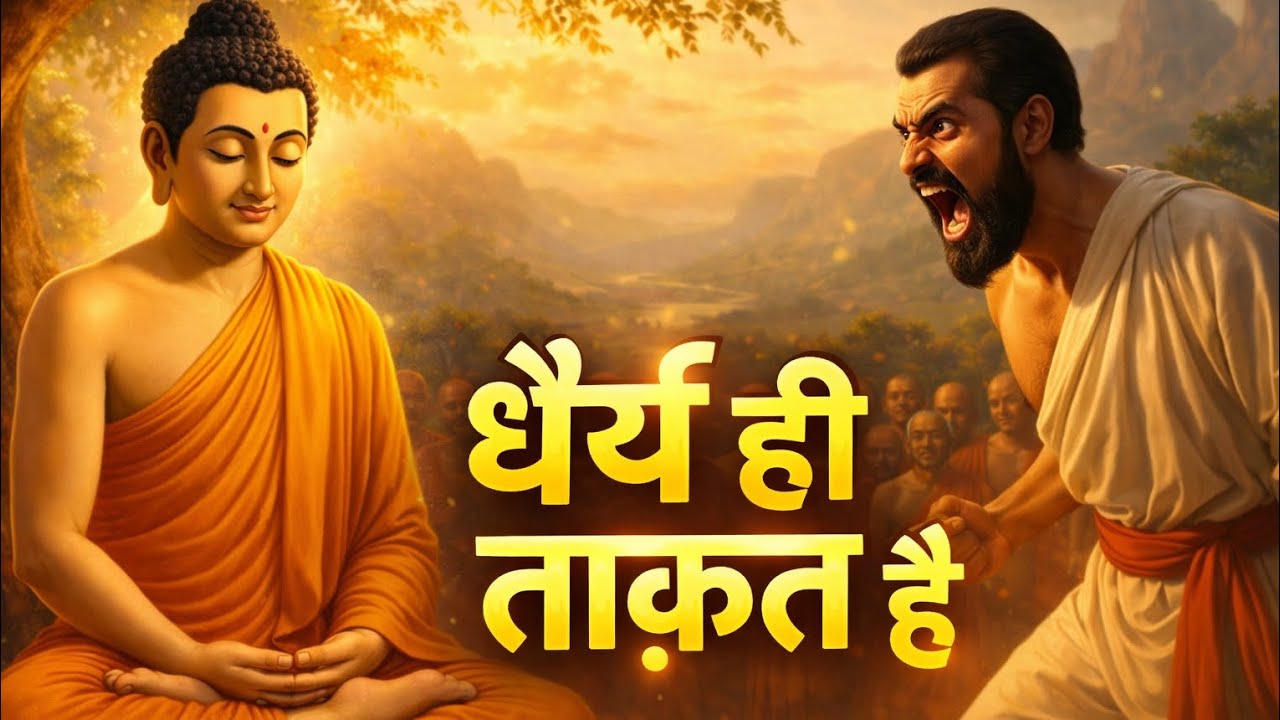 क्रोध को हराओ धैर्य अपनाओ 🌼🧡बुद्ध का धैर्य अमर शिक्षा 📿🌄 Buddhist Scriptures story