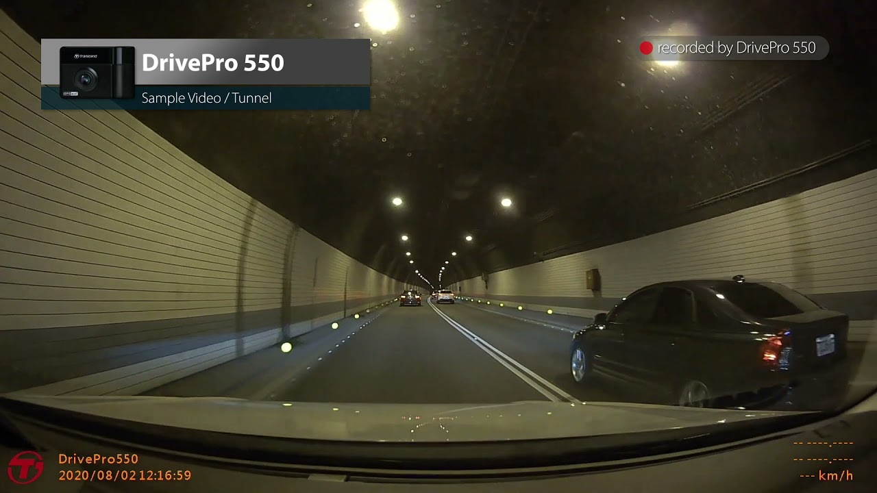 Transcend DrivePro 550B Dual Lens Dashcam