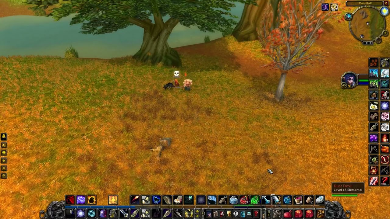 World Of Warcraft Classic Hardcore - Bot Take down in Westfall
