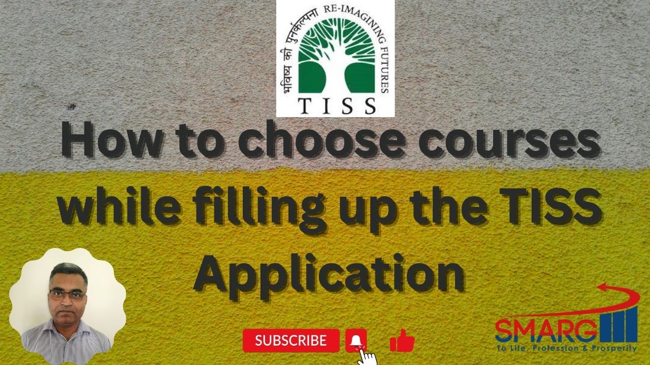 TISSNET-2023 How to choose courses while filling out the application form