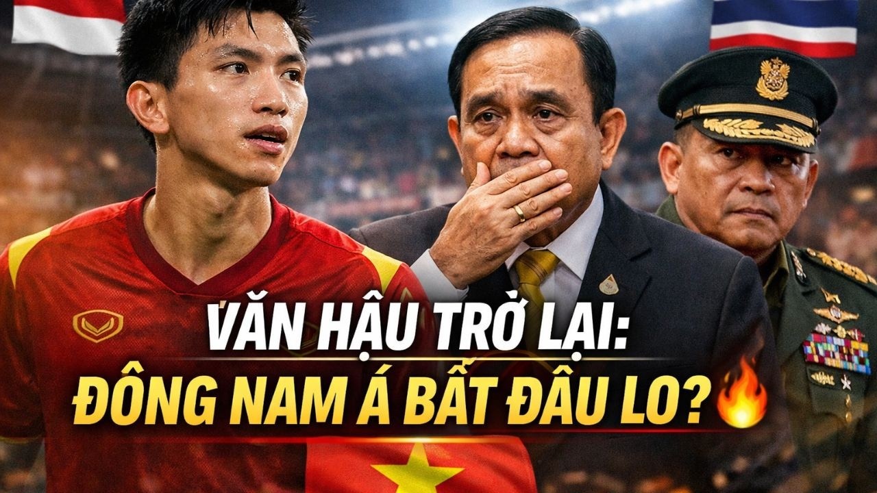 TRUYỀN THÔNG INDONESIA VÀ THÁI LAN “DẬY SÓNG” KHI ĐOÀN VĂN HẬU TRỞ LẠI ĐỘI TUYỂN VIỆT NAM CHƯA RA SÂ