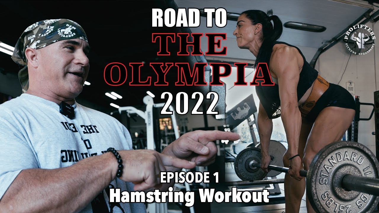 Road to the Olympia 2022 Ep. 1 | Maria Diaz Trains Hamstrings