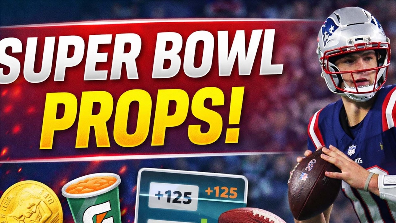 SUPER BOWL LX PLAYER PROPS: Drake Maye & Sam Darnold LOCKS + Best Bets for Seahawks & Patriots