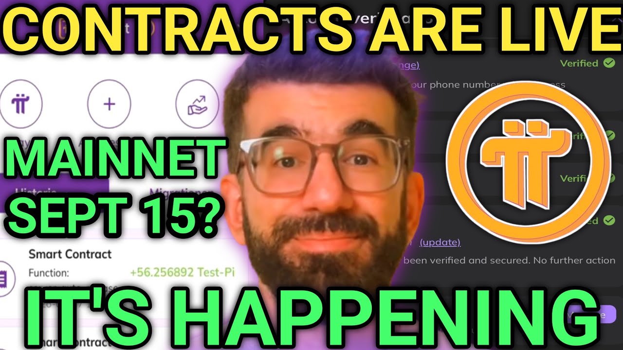 Pi Network: Smart Contracts Visible in Wallet &mdash; Mainnet Sept 15?!