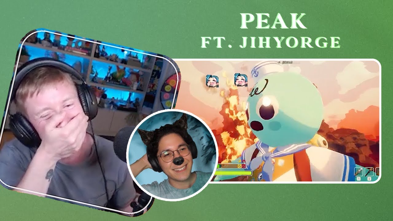 First Time Playing PEAK (with Jihyorge)