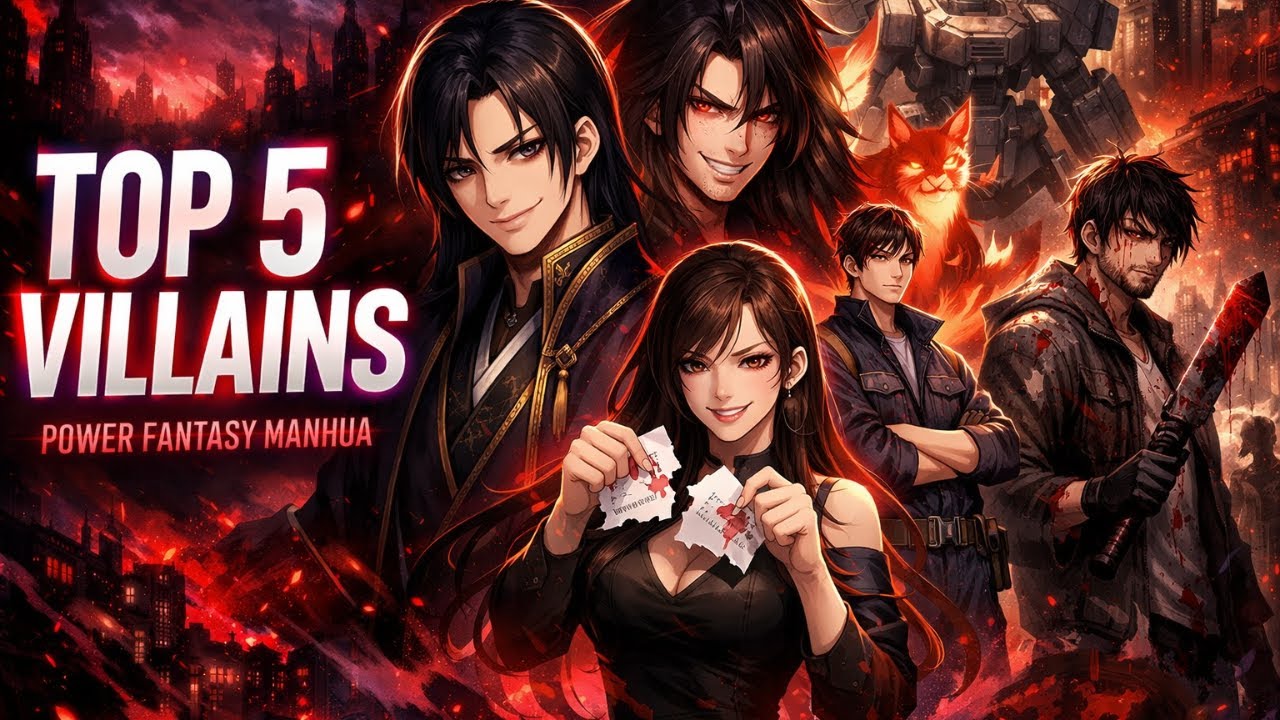 5 Ruthless Power Fantasy Manhua You NEED to Read