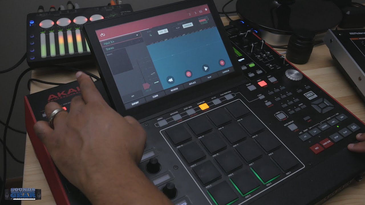 Akai MPC X — рабочий процесс в стиле клипа с использованием аудиолупера и приглушения дорожек