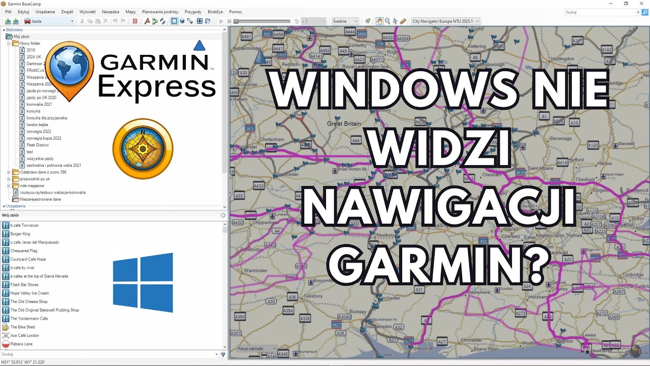 Windows nie wykrywa nawigacji? Zobacz to! GARMIN dla początkujących | Sekrety Motocyklisty 🏍