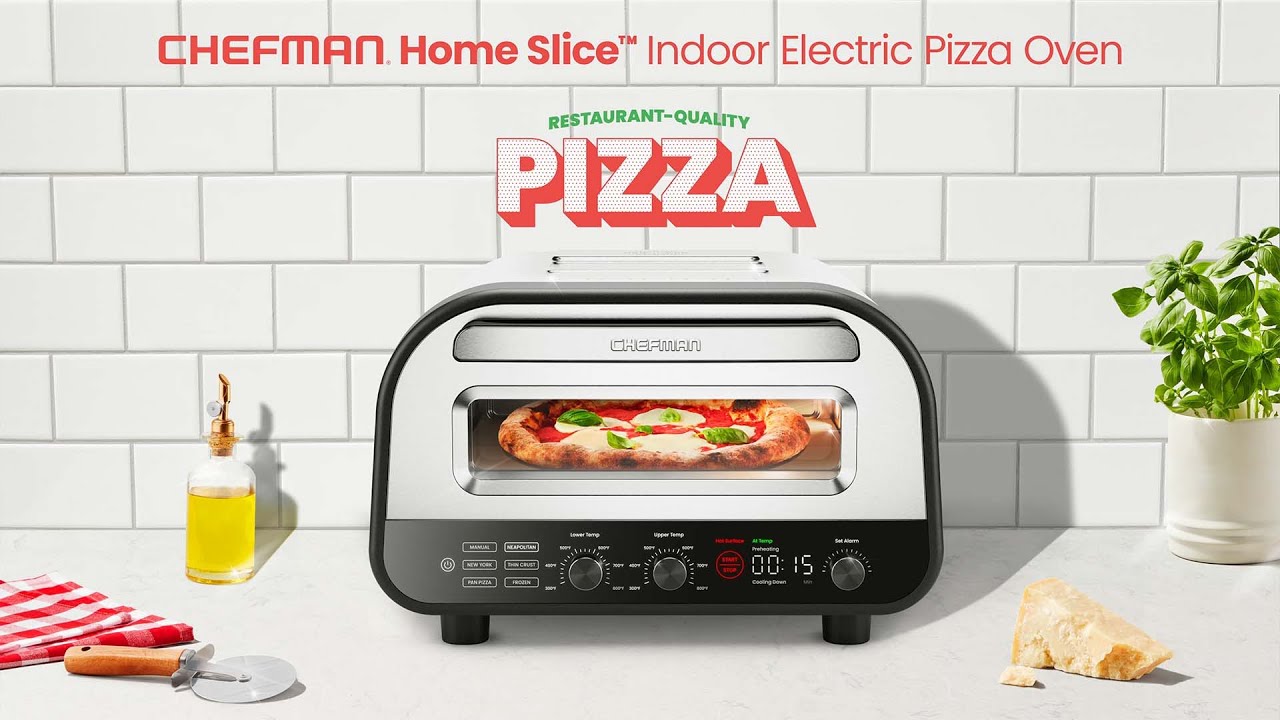 CHEFMAN&reg; Home Slice&trade; Indoor Electric Pizza Oven - Available at Costco