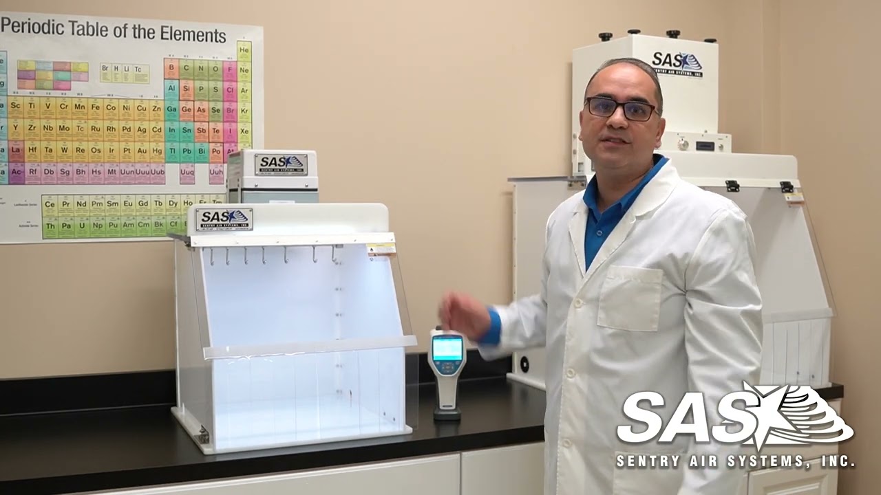 Under the Hood - Portable Clean Room Particle Counter Test
