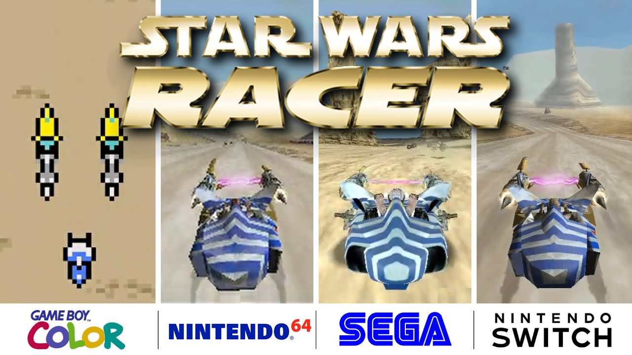 Comparing Every Version of Star Wars Racer