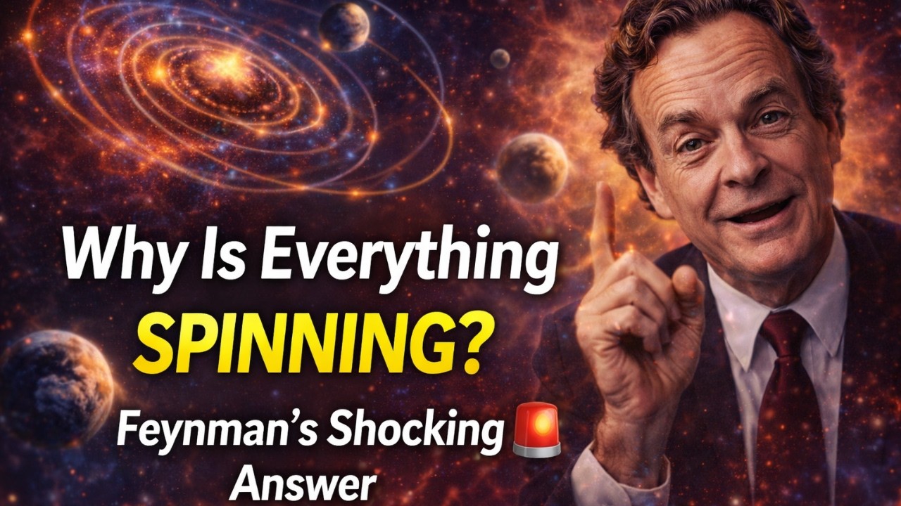 👉 Why Is Everything Spinning? Feynman’s Shocking Answer