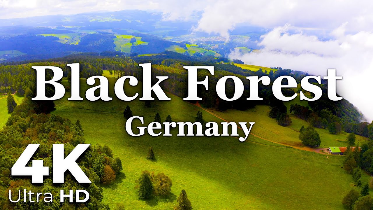 Amazing Black Forest, Germany in 4K Ultra HD - Scenic Relaxation - Relaxing Music - Earth Spirit