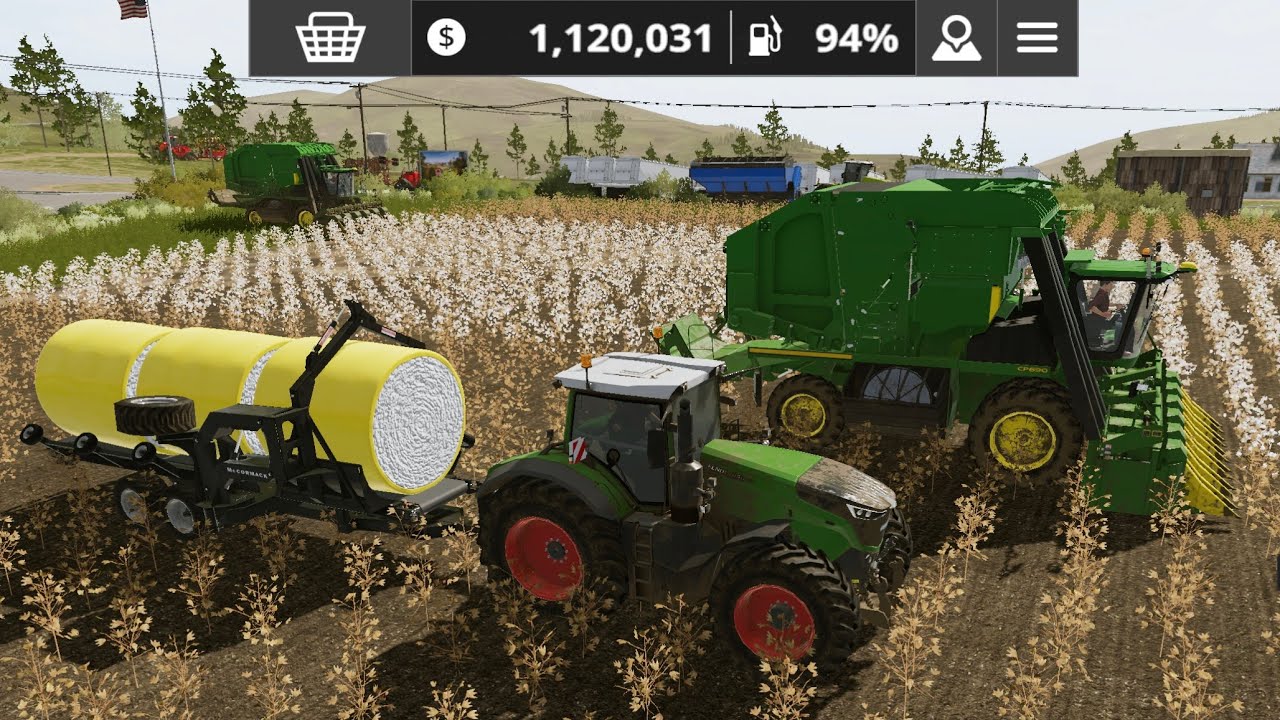 Farming Simulator 20 McCormick Cotton Tag Trailer (v1.1.6 iOS)