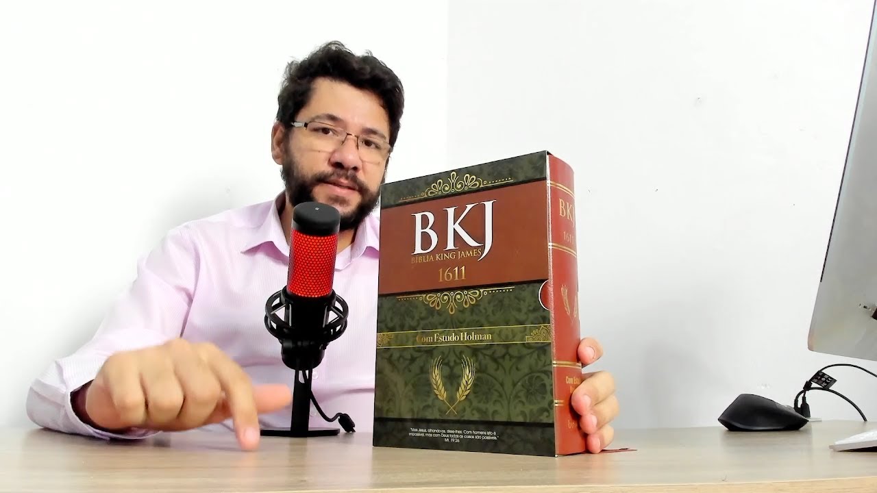 ✝📖 Bíblia de Estudo BKJ - King James 1611 com estudo Holman