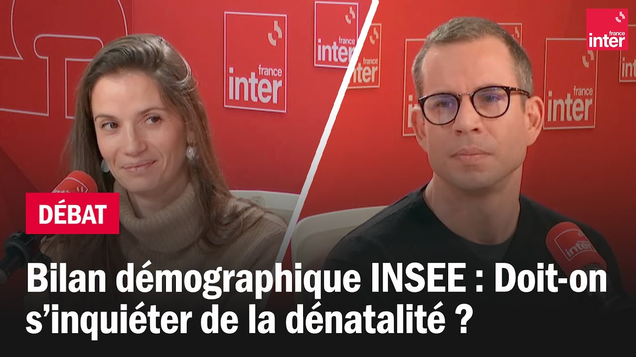 Bilan démographique INSEE : Doit-on s’inquiéter de la dénatalité ? - Le débat du 7/10