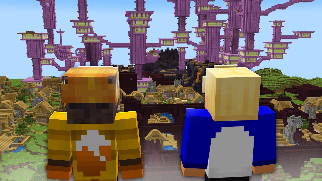 O MUNDO é uma ESTRUTURA INFINITA no Minecraft