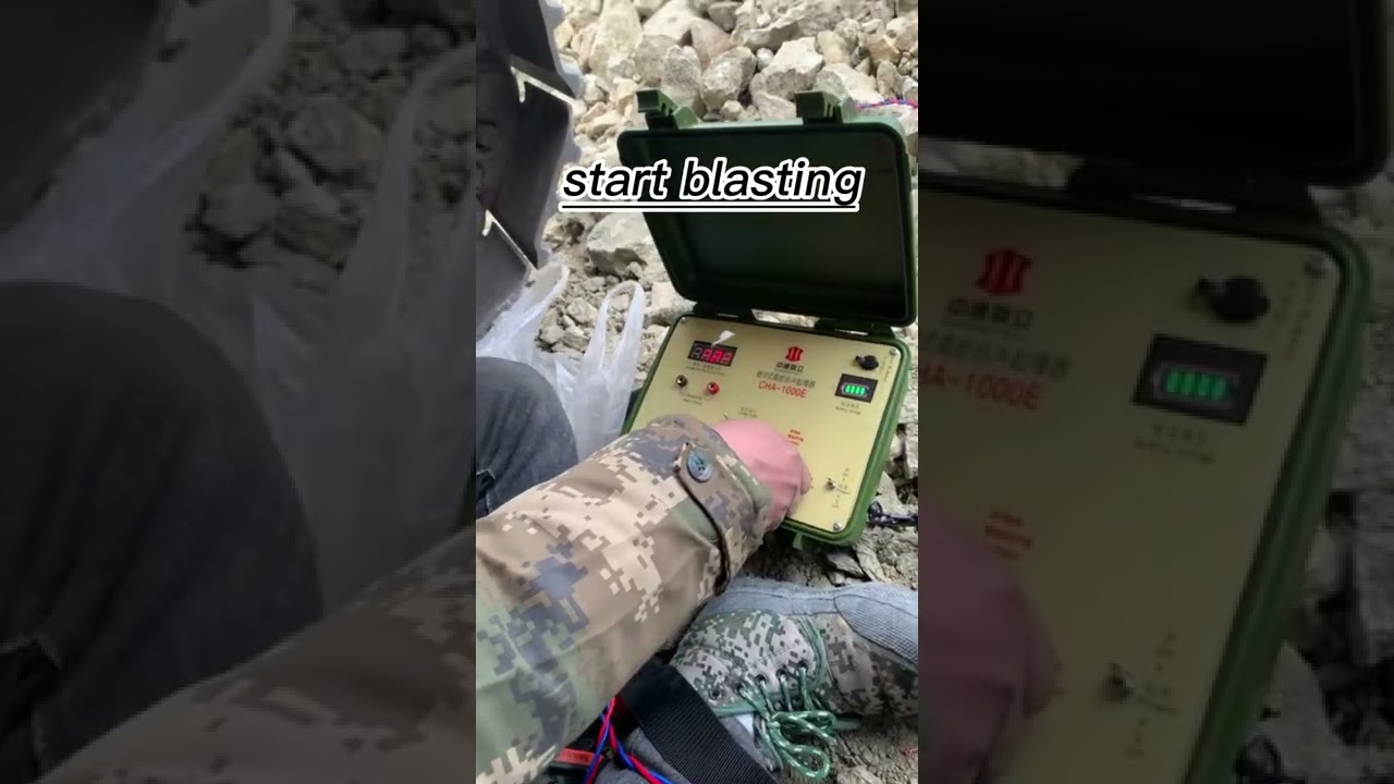 The fastest blasting system to replace explosives