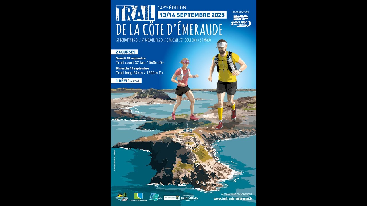 Trail C&ocirc;te d'Emeraude 2023 4K