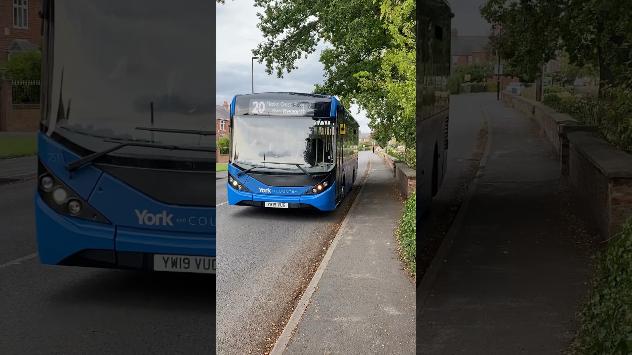 &lsquo;751&rsquo; ADL Enviro200 MMC &lsquo;Coastliner&rsquo; 20 ) - Heworth #bus #shorts (06/09/25)