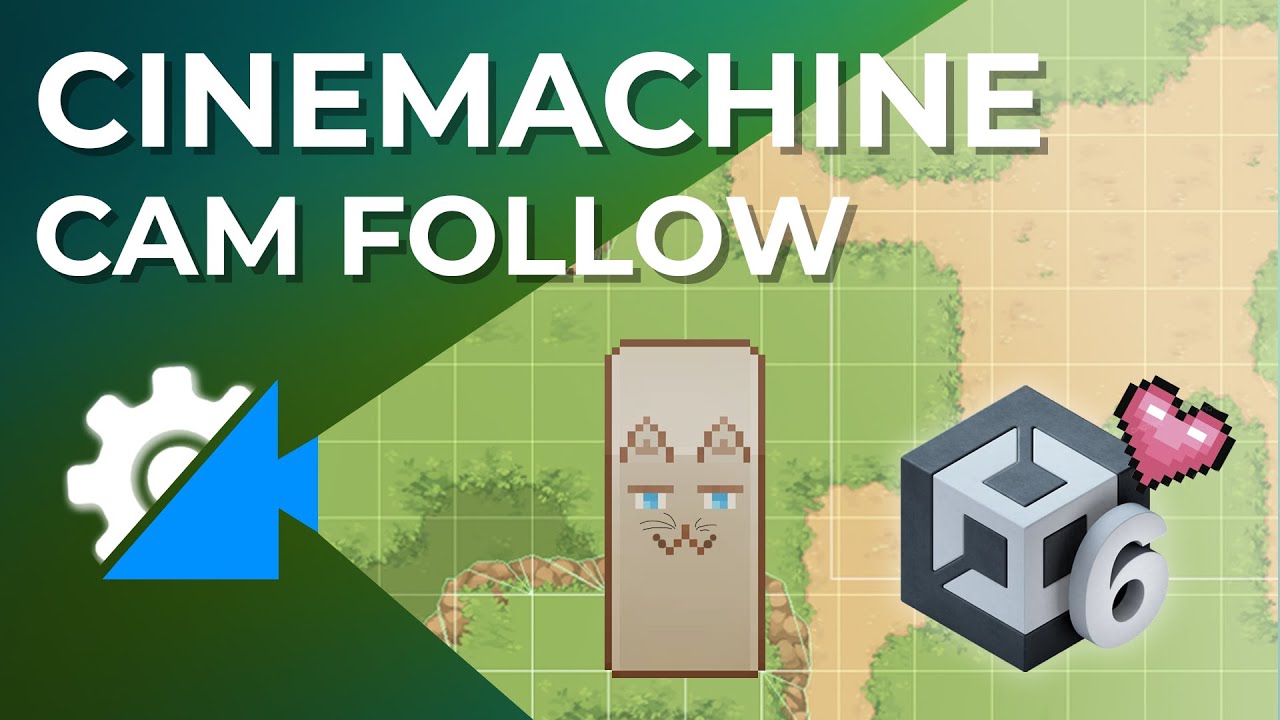 Как пользоваться Cinemachine в Unity2D | [часть 2 - удобное перемещение камеры]