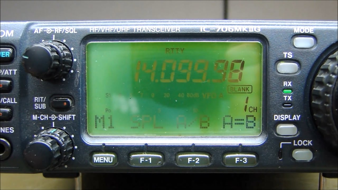 ALPHA TELECOM: REPARO ICOM IC-706MKIIG COM O DISPLAY MANCHADO