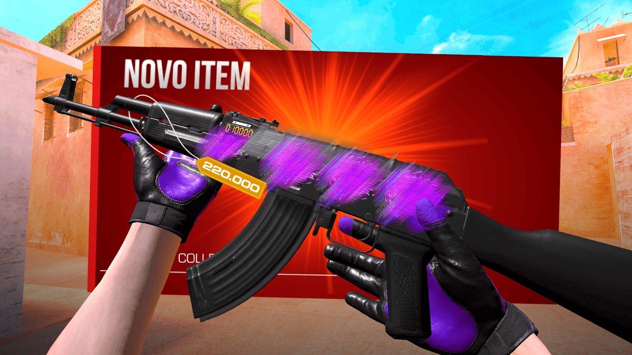 COMPREI A AK ROXA DE 230.000 GOLDS MAIS BONITA DO JOGO -Standoff2