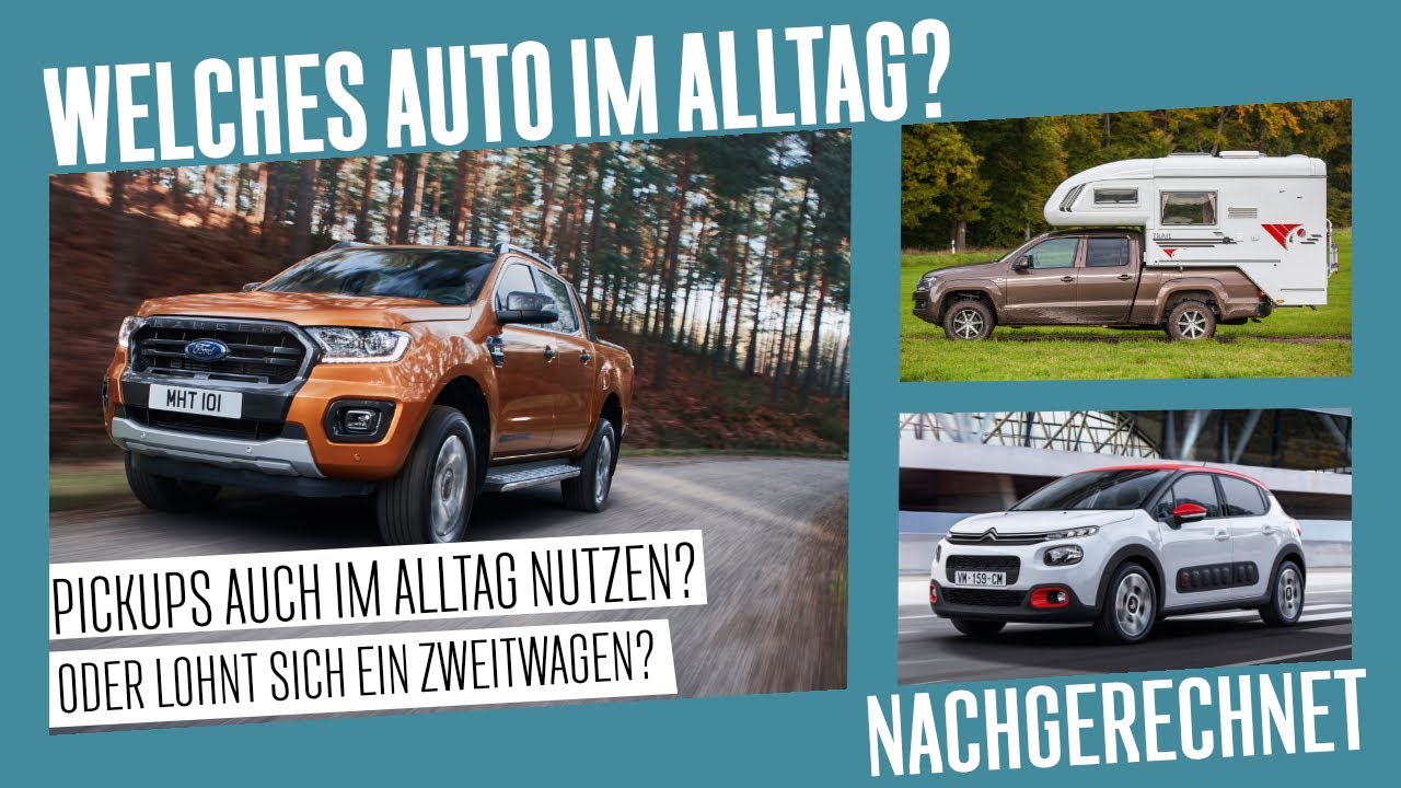 Camper oder Zweitwagen - welches Auto im Alltag nutzen??  Nachgerechnet  (🇩🇪+🇬🇧🇺🇸)