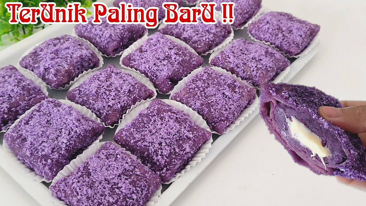 INI LEMBUT & LUMER‼️JUALAN TERBARU PALING UNIK MODAL UBI UNGU BIKIN ORDERAN LUAR BIASA MEMBLUDAK 