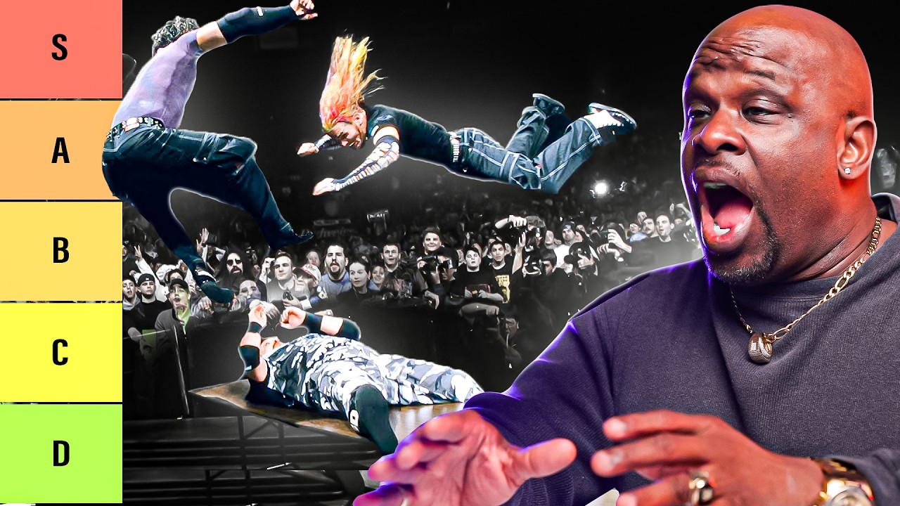Рейтинг. Какие финишеры командных боёв WWE самые болезненные?! | СПИСОК АБСОЛЮТНЫХ УРОВНЕЙ!