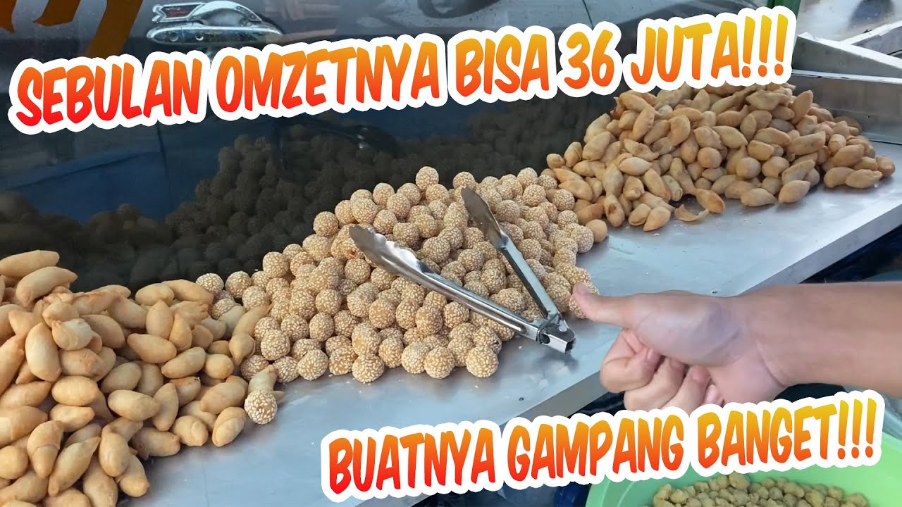 ONDE ONDE MINI, BUATNYA MUDAH UNTUNGNYA LUAR BIASA!!! . KULINER KENDARI . INDONESIAN STREET FOOD #10