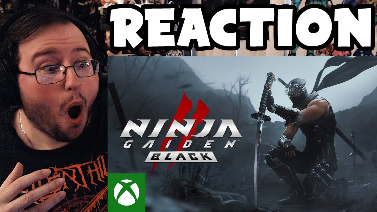 Gor's "NINJA GAIDEN 2 Black Launch Trailer" REACTION (BACK IN BLACK, BABY!)