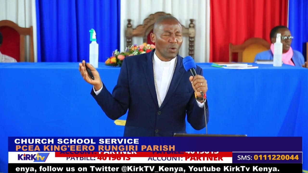 Church School Service_PCEA King'eero Rungiri Parish