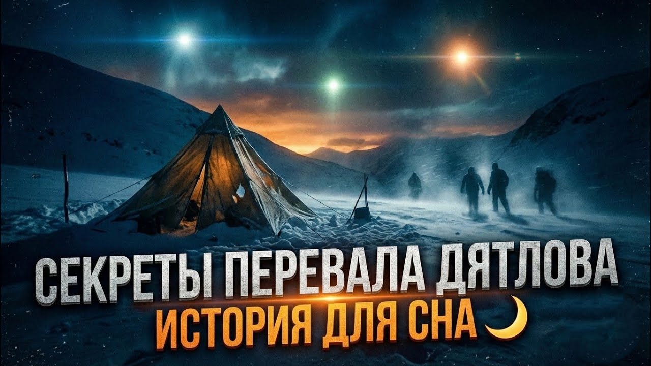 Перевал Дятлова / Какие секреты хранит? / Истории для сна🌙