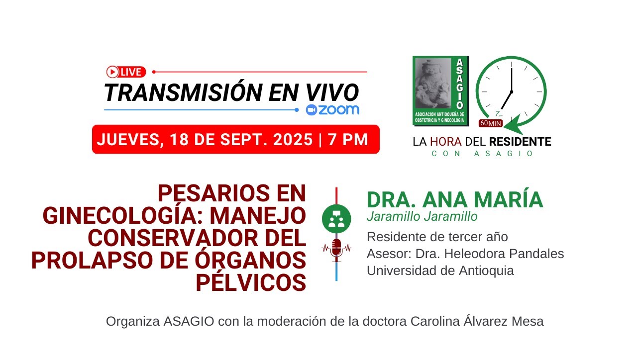 PESARIOS EN GINECOLOGÍA: MANEJO CONSERVADOR DEL PROLAPSO DE ÓRGANOS PÉLVICOS