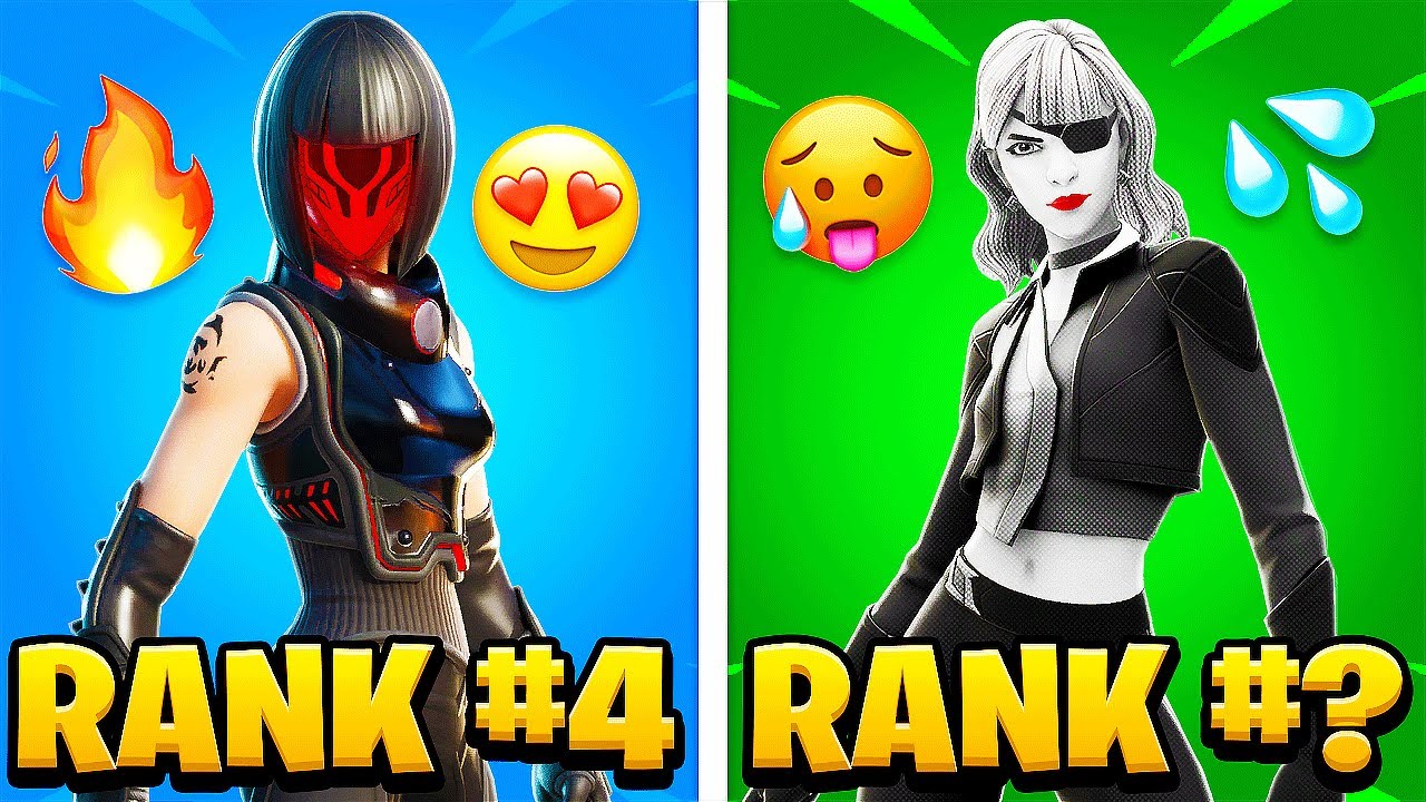 Top 10 Tryhard Underrated Skins In Fortnite Chapter 2!
