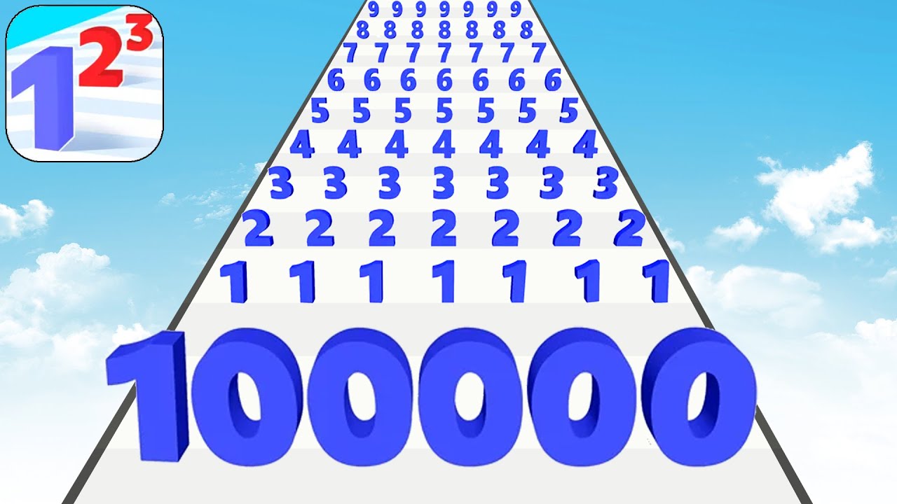 Satisfying Mobile Gamer Number Masters Play 10000+ Levels Gameplay Walkthrough Big Update Max Skills