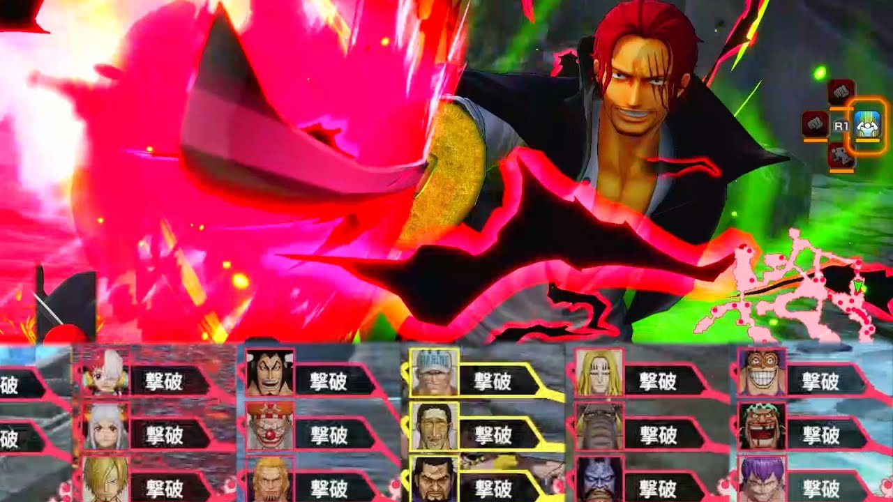 【海賊無双4】神避シャンクスの使い方【One Piece Pirate Warriors 4】