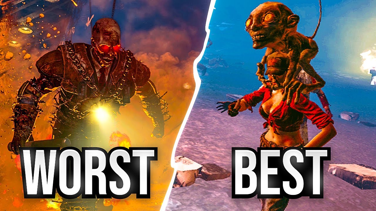 RANKING ZOMBIE BOSSES WORST TO BEST.