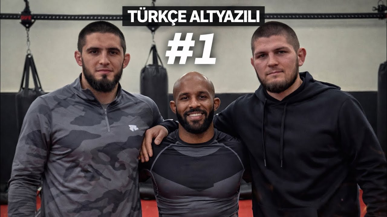 (TÜRKÇE) DEMETRIOUS JOHNSON KHABIB’IN ANTREMAN KAMPINI ZİYARET EDİYOR!