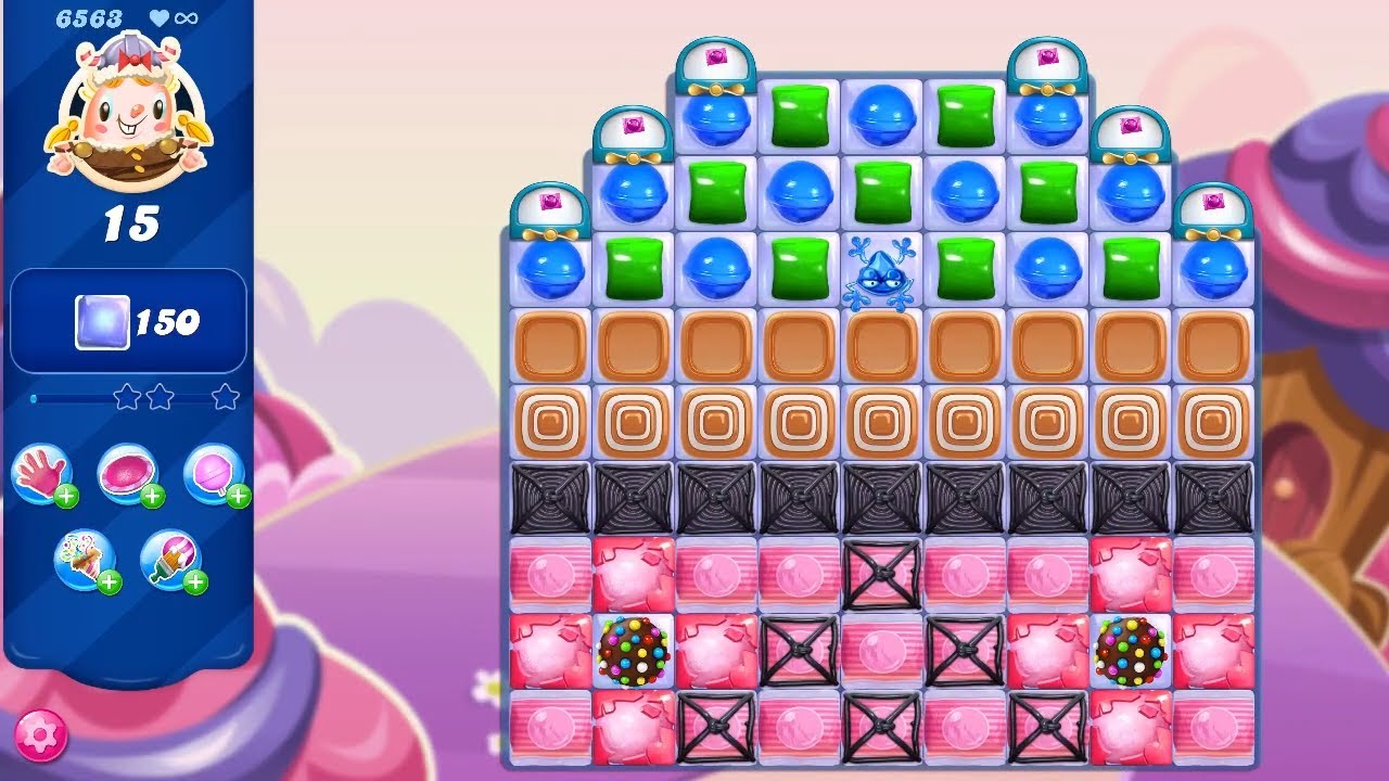 Candy Crush Saga LEVEL 6563 NO BOOSTERS (new version)