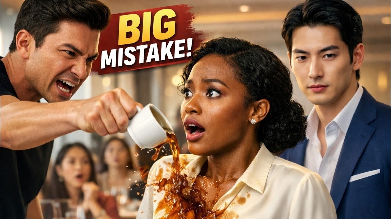 Her Ex Poured Hot Coffee on Her… He Didn’t Know Her Husband Was Mafia