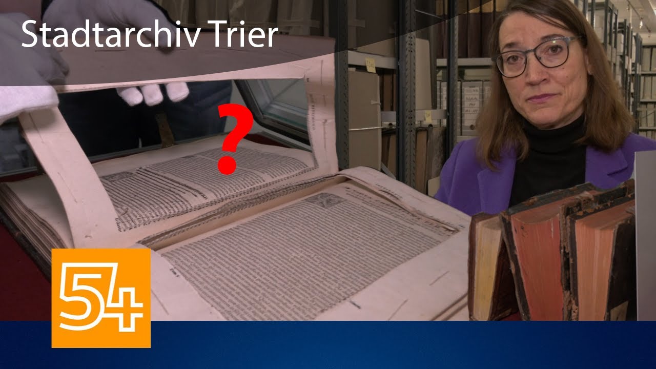 Tag der Archive 2022: Das Stadtarchiv in Trier