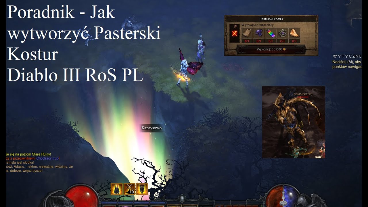 PORADNIK - Jak wytworzyć Pasterski Kostur ( Diablo III RoS PL )