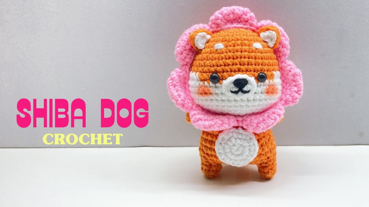 🐶 Crochet Shiba Inu Dog Tutorial - Amigurumi Crochet Tutorial