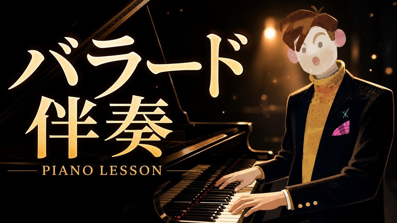 ピアノ弾き語りの魅力を引き立てるバラードの演奏方法