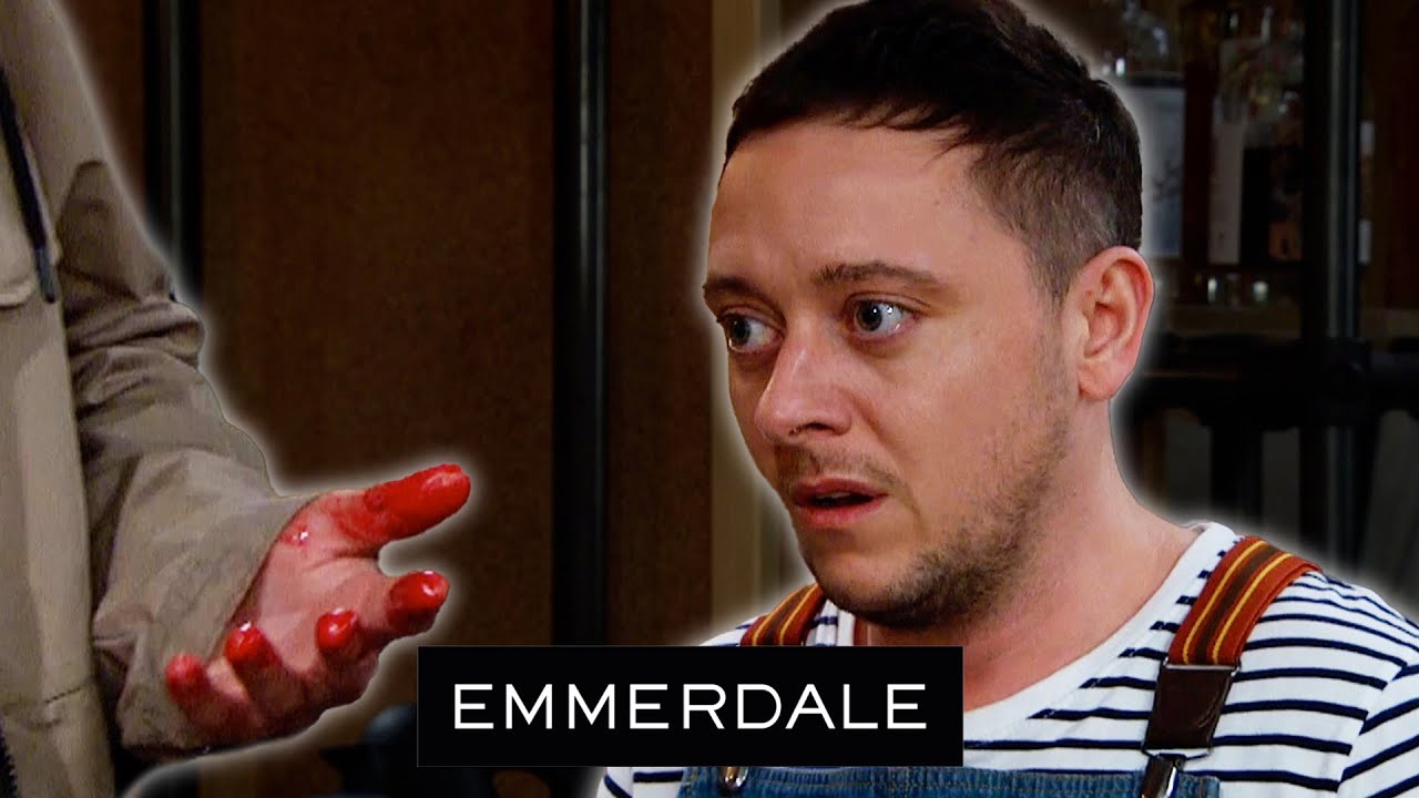 Matty Accidentally Stabs Samson | Emmerdale