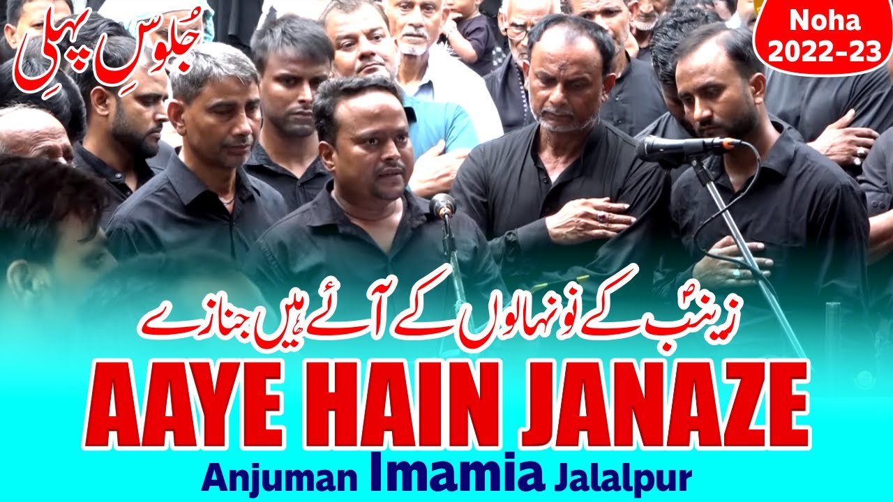 Zainab Ke Nau Nihalon Ke Aaye Hain Janaze |  | Anjuman Imamia Jalalpur Noha 2022 | Joloos e Pehli
