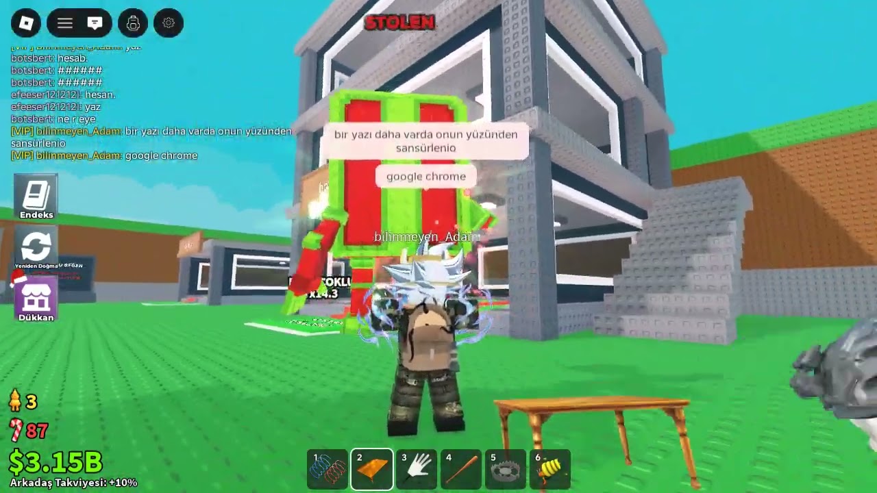 lucky blok açılımı